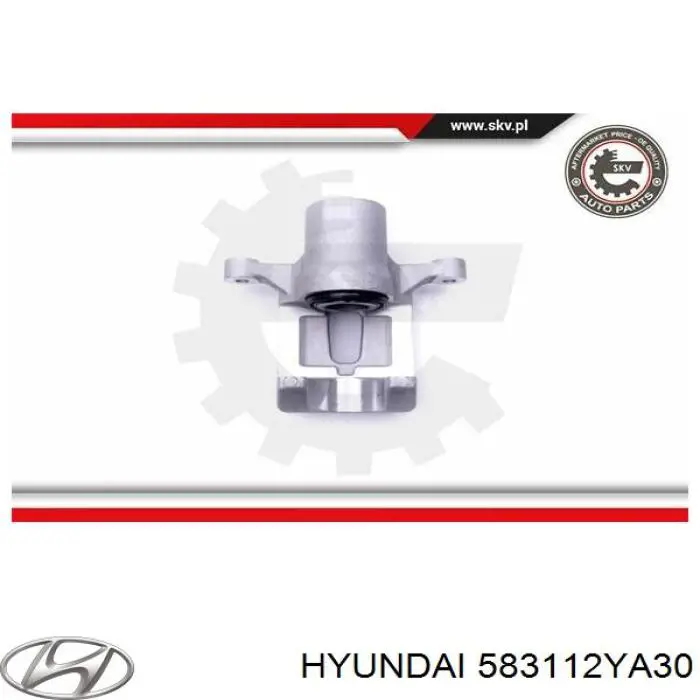 Тормозной суппорт правый задний JP Group 3662000380 цена, от 44.55 USD