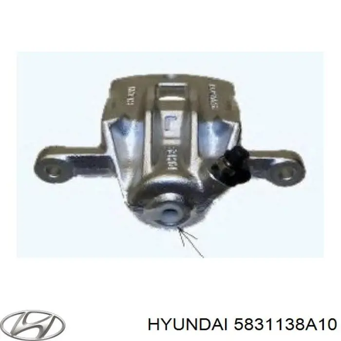Купить 5831138A10 Hyundai/Kia Суппорт задний правый