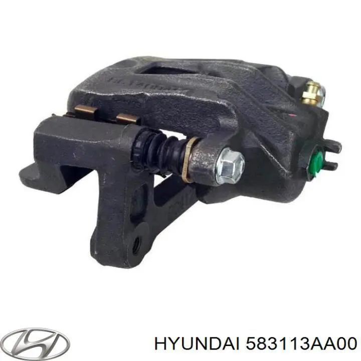 583113AA00 Hyundai/Kia суппорт тормозной задний левый