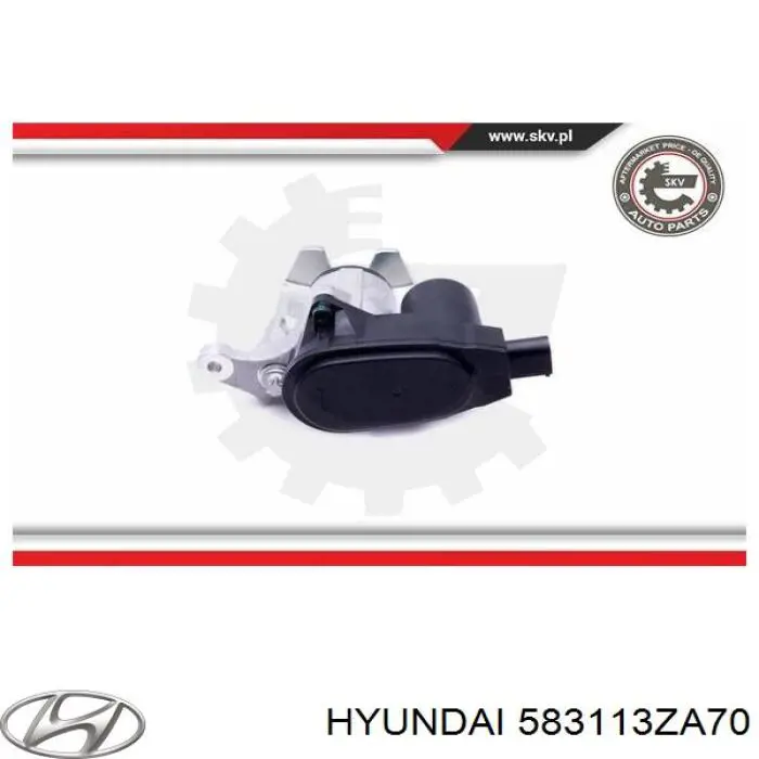 583113ZA70 Hyundai/Kia суппорт тормозной задний правый