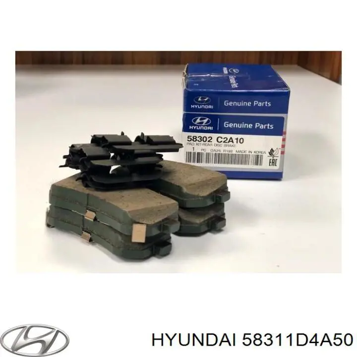 Тормозной суппорт правый задний Hyundai/Kia 58311D4A50 цена, от 63.35 USD
