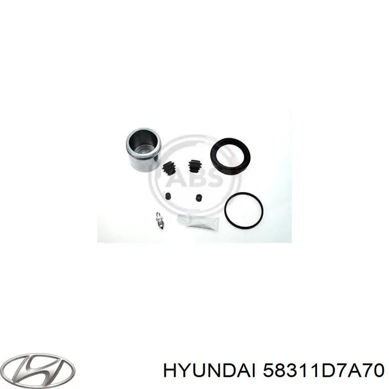 Купить 58311D7A71 Hyundai/Kia Суппорт задний правый