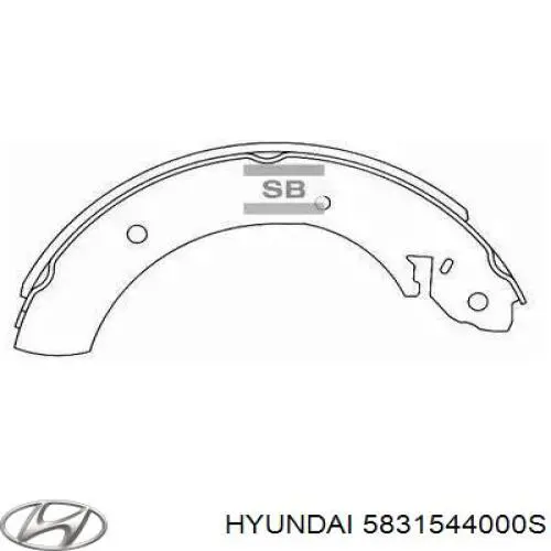  5831544000S Hyundai/Kia