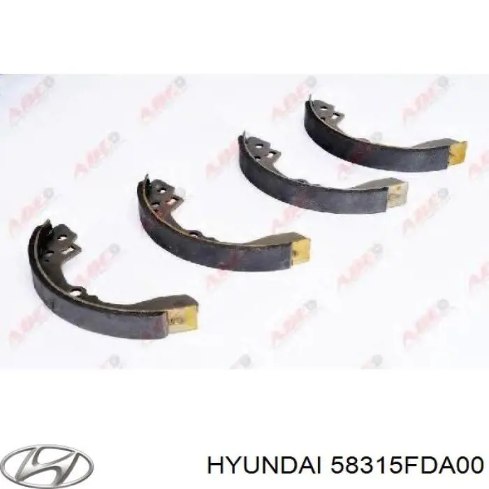Тормоза рабочие задние ножные и тормозные барабаны Hyundai/Kia 58315FDA00 цена, от 16.63 USD