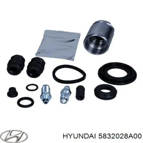 5832028A00 Hyundai/Kia суппорт тормозной задний левый