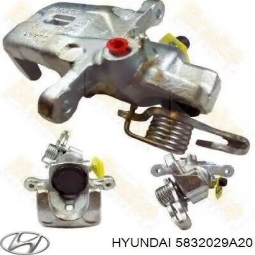 Тормозной суппорт правый задний Hyundai/Kia 5832029A20 цена, от 41.87 USD