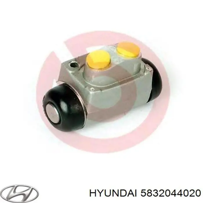 5832044020 Hyundai/Kia цилиндр тормозной колесный рабочий задний