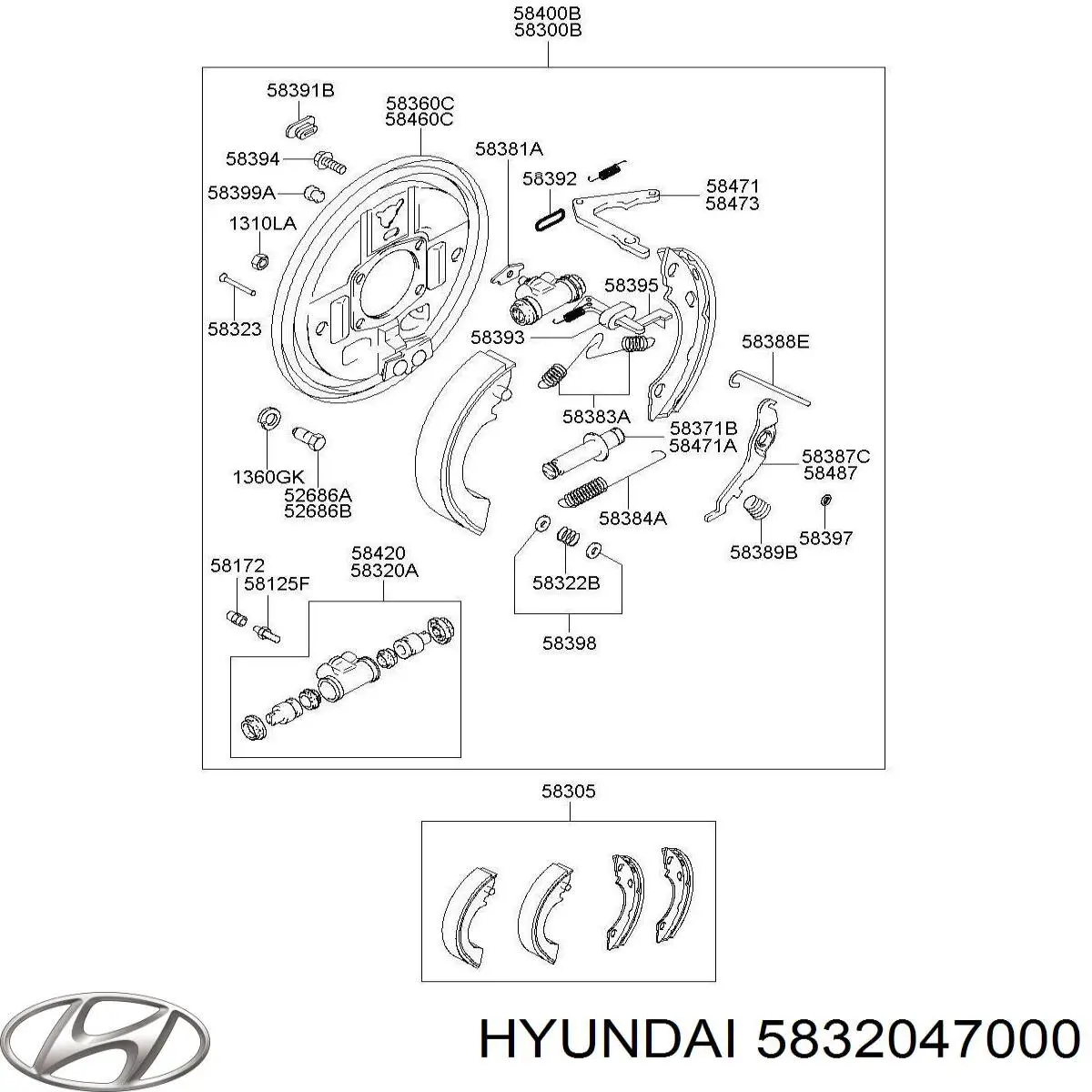  5832047000 Hyundai/Kia