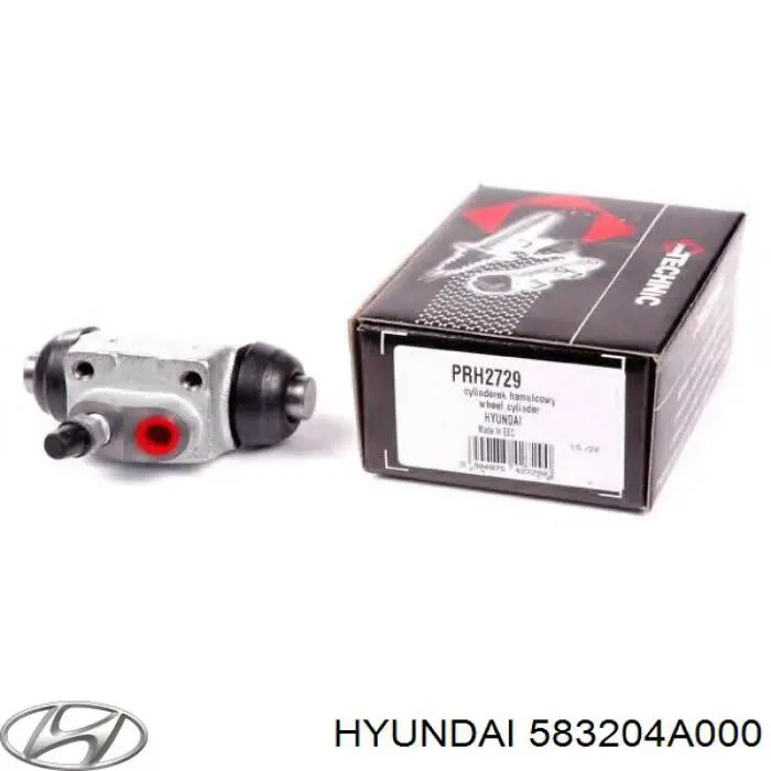 Рабочий тормозной цилиндр Hyundai/Kia 583204A000 цена, от 14.46 USD