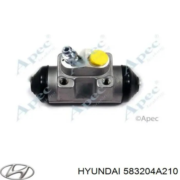 583204A210 Hyundai/Kia цилиндр тормозной колесный рабочий задний