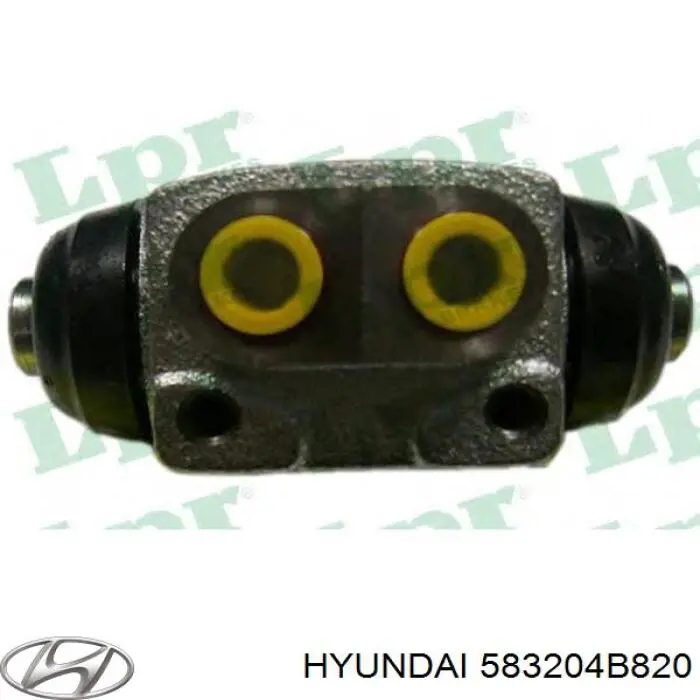 583204B820 Hyundai/Kia цилиндр тормозной колесный рабочий задний