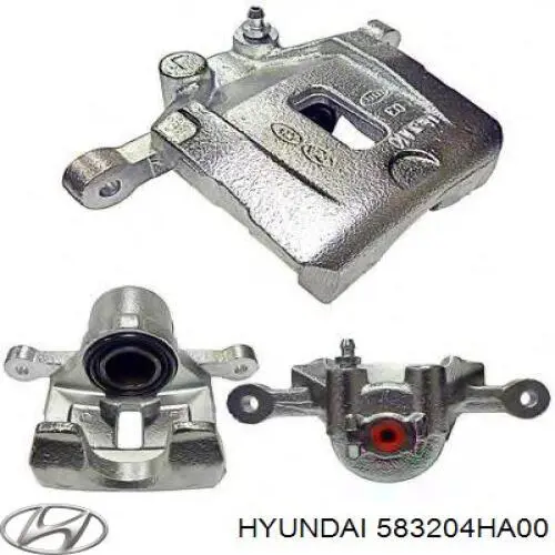 Суппорт тормозной задний правый 583204HA00 Hyundai/Kia