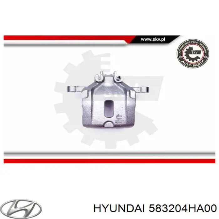 Тормозной суппорт правый задний Hyundai/Kia 583204HA00 цена, от 47.89 USD