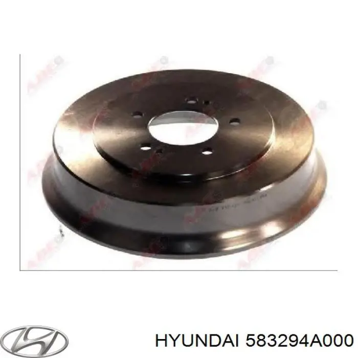 Барабан тормозной задний Hyundai/Kia 583294A000 цена, от 45.54 USD