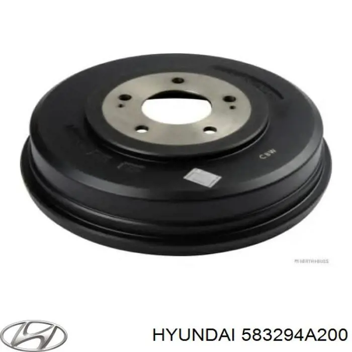 583294A200 Hyundai/Kia барабан тормозной задний
