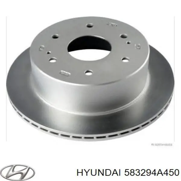 Тормозные диски 583294A450 Hyundai/Kia