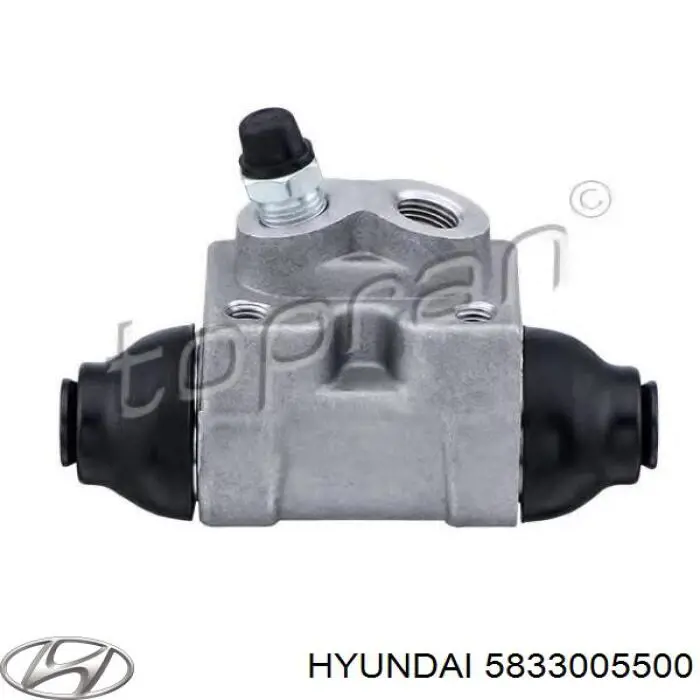 Рабочий тормозной цилиндр Hyundai/Kia 5833005500 цена, от 14.85 USD