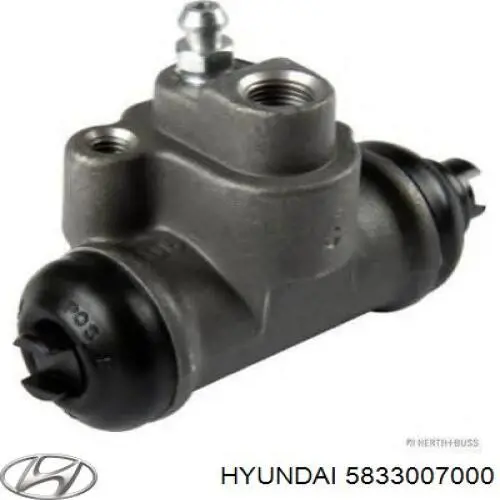 5833007000 Hyundai/Kia цилиндр тормозной колесный рабочий задний