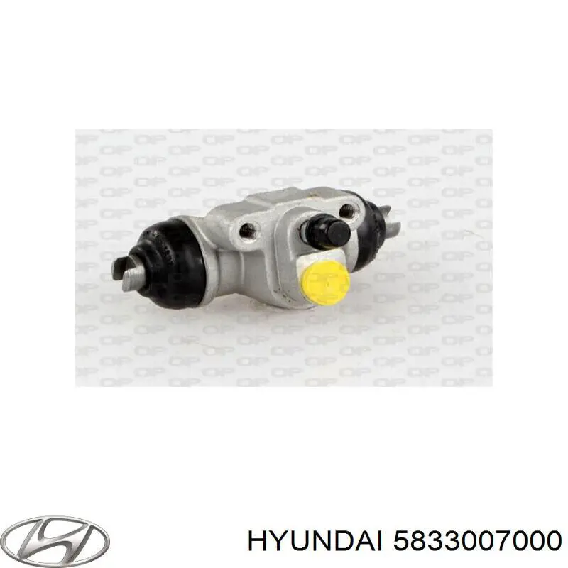 Купить 5833007000 Hyundai/Kia Цилиндр тормозной колесный
