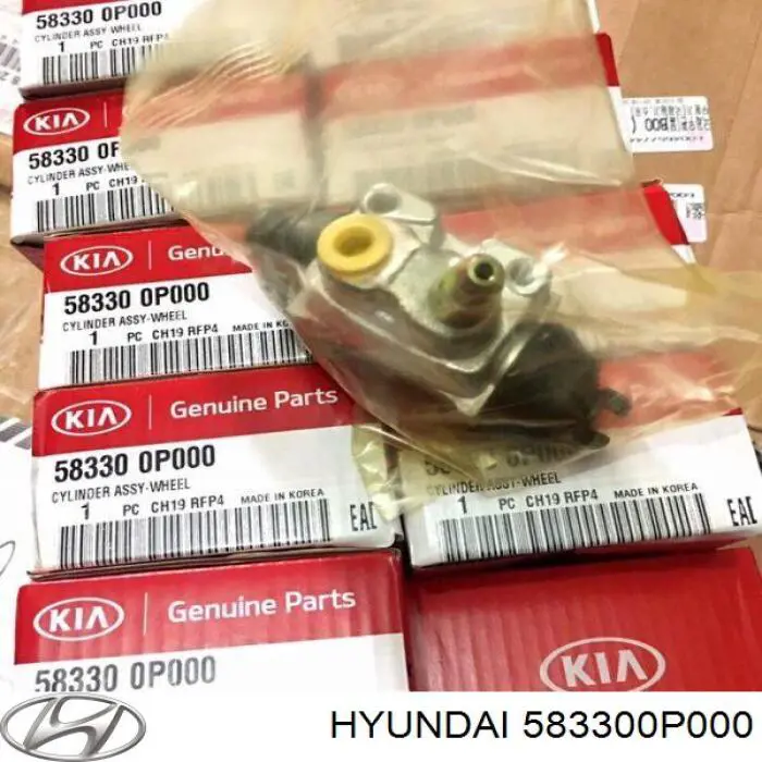 583300P000 Hyundai/Kia cilindro traseiro do freio de rodas de trabalho