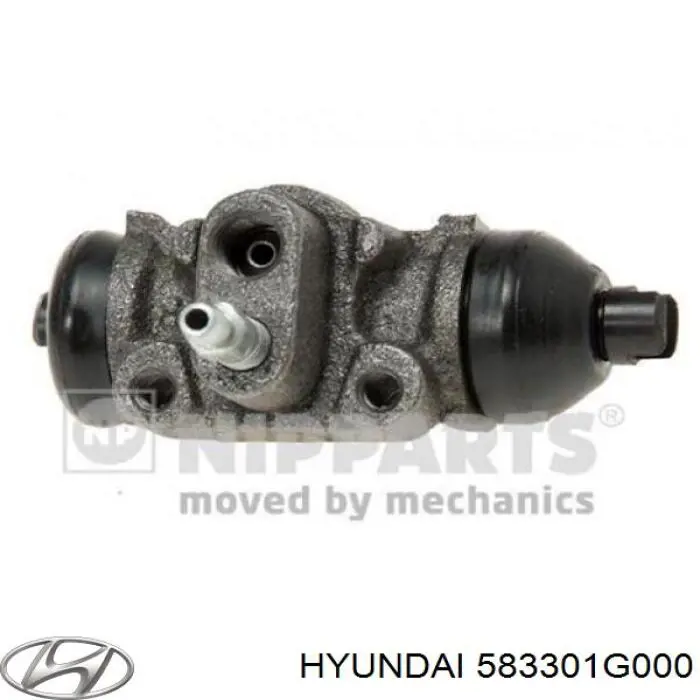 Рабочий тормозной цилиндр Hyundai/Kia 583301G000 цена, от 43.44 USD