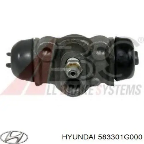 Купить 583301G000 Hyundai/Kia Цилиндр тормозной колесный