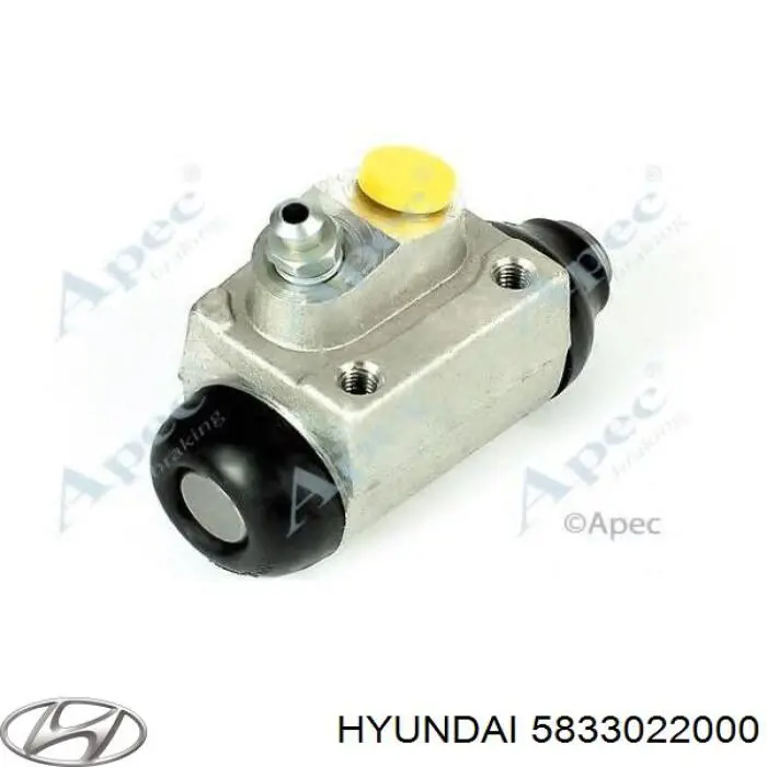 5833022000 Hyundai/Kia цилиндр тормозной колесный рабочий задний