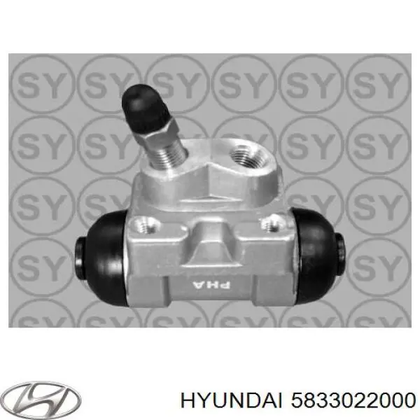 Рабочий тормозной цилиндр Hyundai/Kia 5833022000 цена, от 9.62 USD