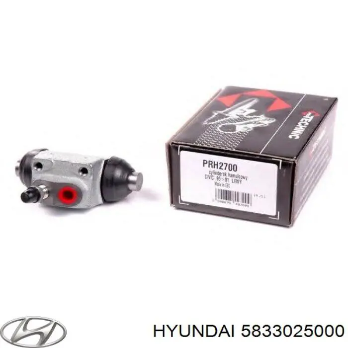 Купить 5833025000 Hyundai/Kia Цилиндр тормозной колесный