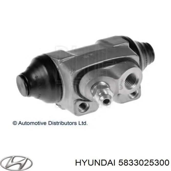 Рабочий тормозной цилиндр Hyundai/Kia 5833025300 цена, от 8.14 USD