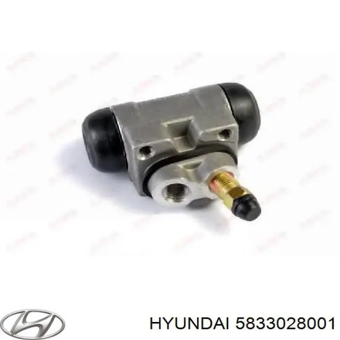 Рабочий тормозной цилиндр Hyundai/Kia 5833028001 цена, от 9.02 USD