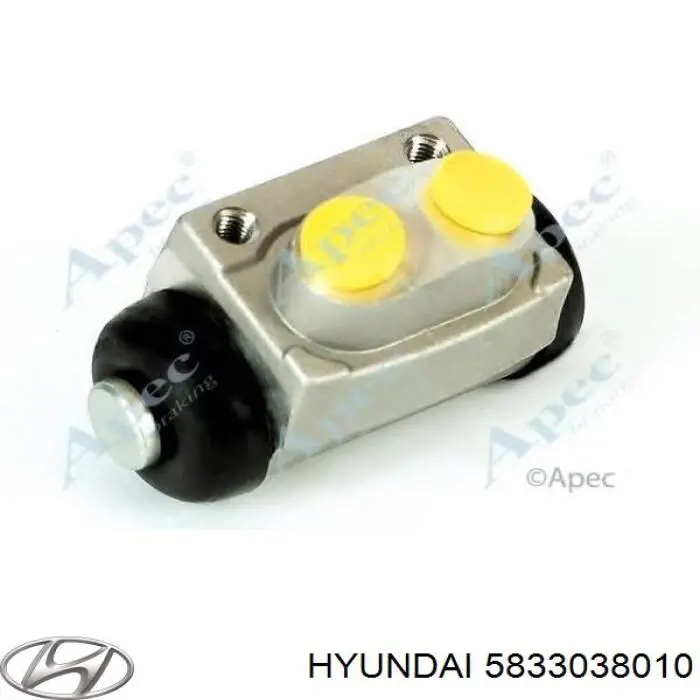 Купить 5833038010 Hyundai/Kia Цилиндр тормозной колесный