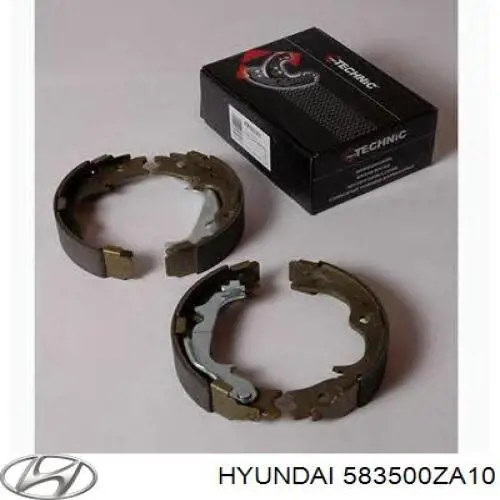 Тормозные колодки стояночного тормоза Hyundai/Kia 583500ZA10 цена, от 32.92 USD