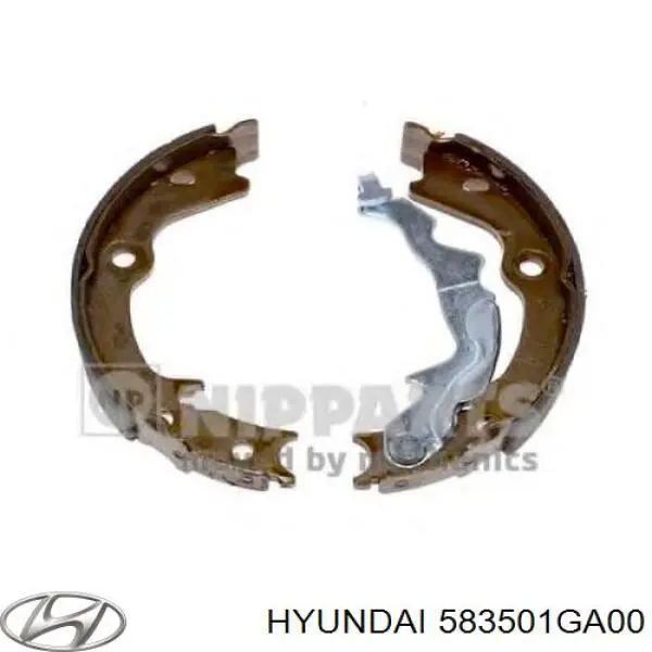 Колодки стояночного тормоза Hyundai/Kia 583501GA00