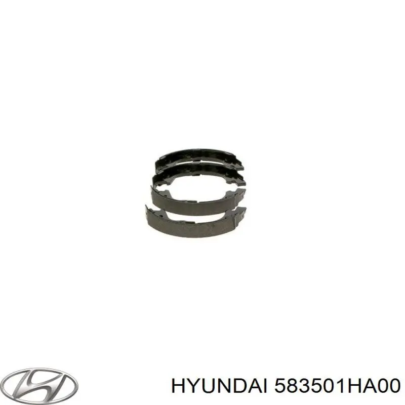 Тормозные колодки стояночного тормоза Hyundai/Kia 583501HA00 цена, от 31.74 USD