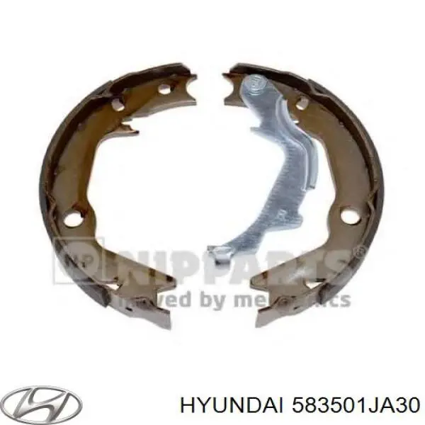 Купить 583501JA30 Hyundai/Kia Колодки ручника/стояночного тормоза