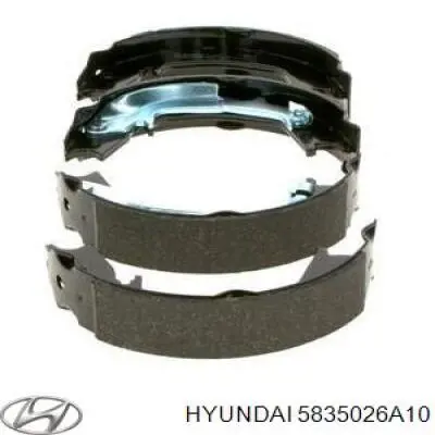 Колодки ручника 5835026A10 Hyundai/Kia