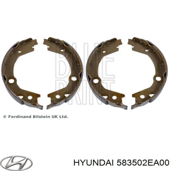 Колодки ручника 583502EA00 Hyundai/Kia