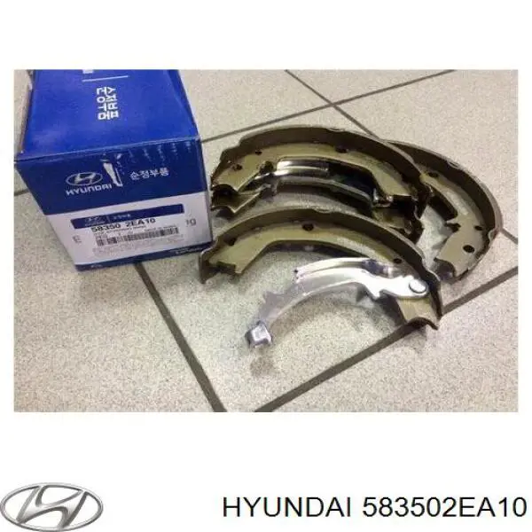 Тормозные колодки стояночного тормоза Hyundai/Kia 583502EA10 цена, от 49.59 USD