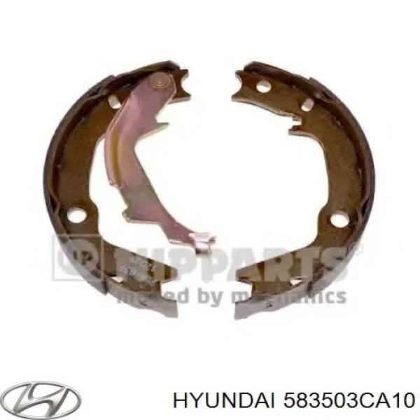 Купить 583503CA10 Hyundai/Kia Колодки ручника/стояночного тормоза