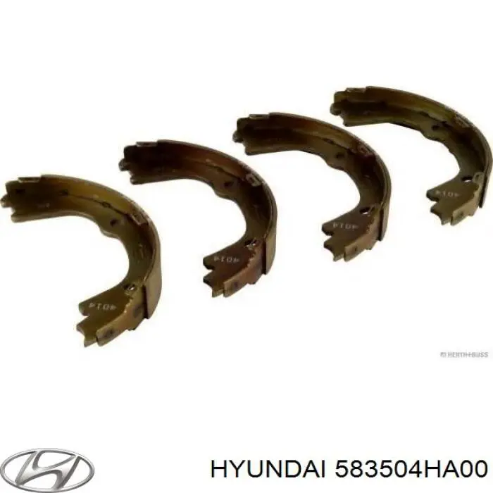 Тормозные колодки стояночного тормоза Hyundai/Kia 583504HA00 цена, от 36.72 USD