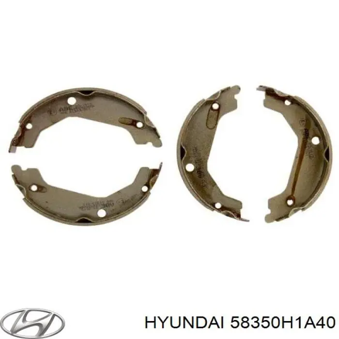Колодки ручника 58350H1A40 Hyundai/Kia