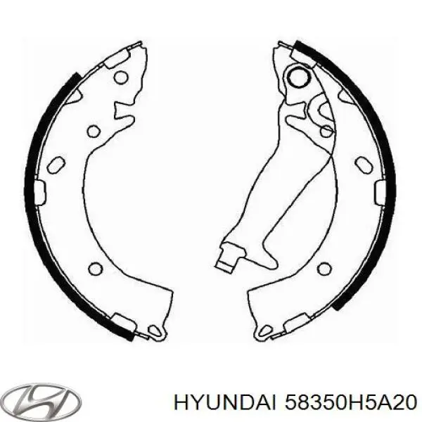 Тормоза рабочие задние ножные и тормозные барабаны Hyundai/Kia 58350H5A20 цена, от 24.56 USD
