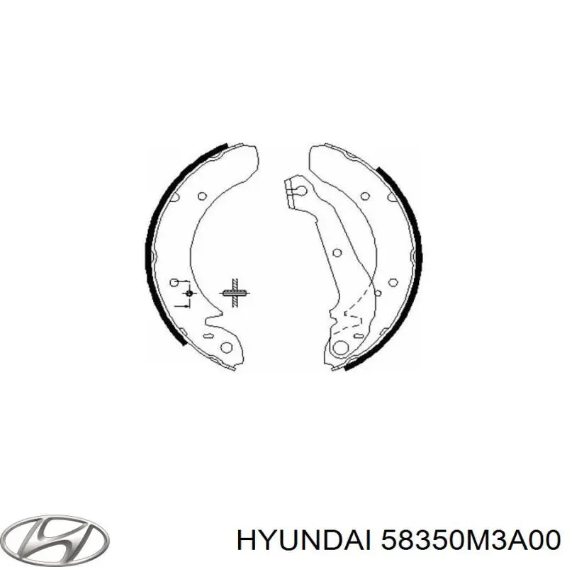 Тормоза рабочие задние ножные и тормозные барабаны Hyundai/Kia 58350M3A00 цена, от 20.43 USD