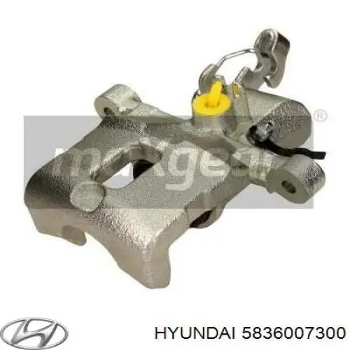 5836007300 Hyundai/Kia суппорт тормозной задний правый