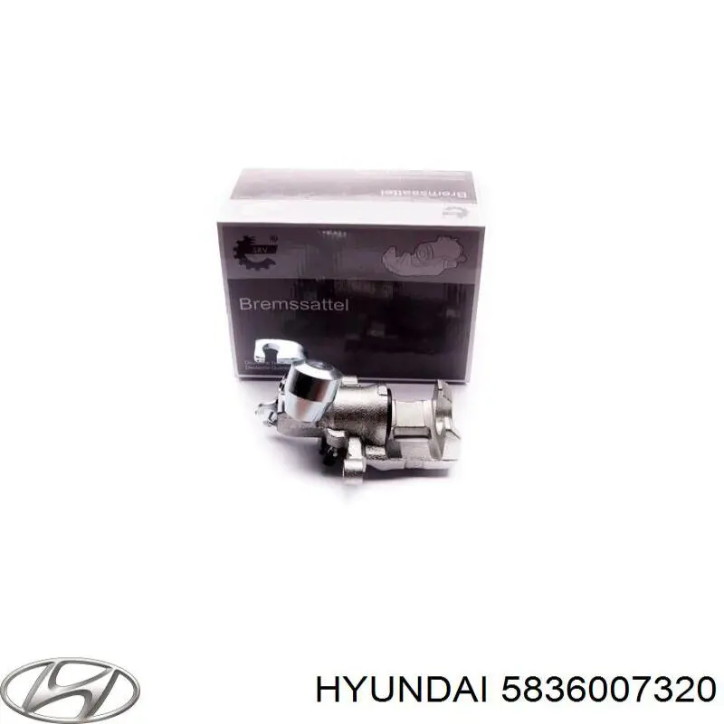 Тормозной суппорт правый задний Hyundai/Kia 5836007320 цена, от 64.41 USD