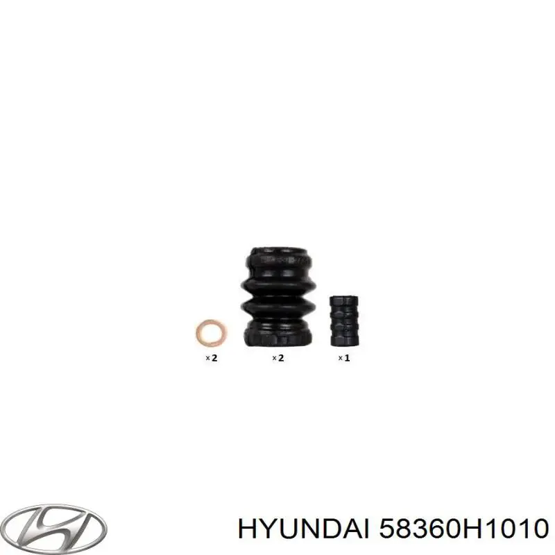 Тормозной суппорт правый задний Hyundai/Kia 58360H1010 цена, от 32.94 USD