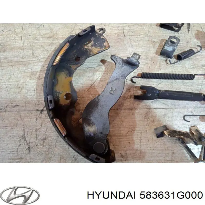 Ремкомплект стояночного тормоза Hyundai/Kia 583631G000