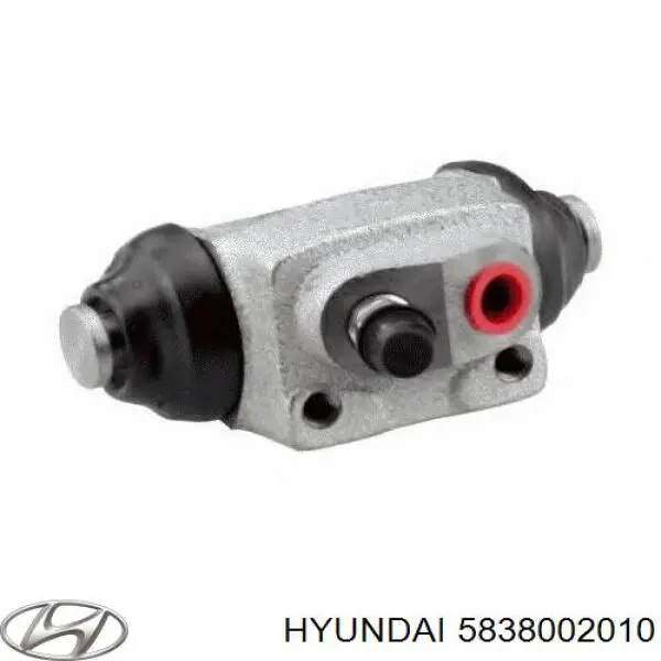 Рабочий тормозной цилиндр Hyundai/Kia 5838002010 цена, от 10.15 USD
