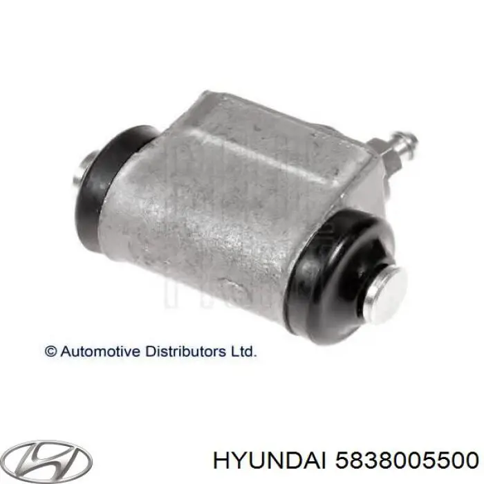 5838005500 Hyundai/Kia цилиндр тормозной колесный рабочий задний